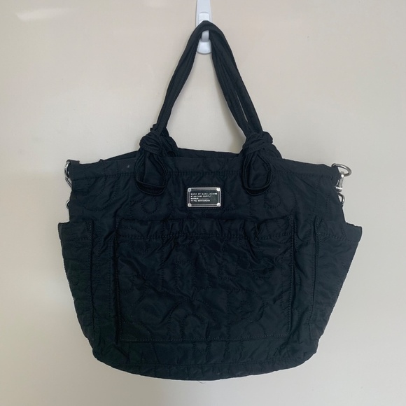 Marc by Marc Jacobs Eliz-a-baby Nylon Baby Bag Black - Picture 2 of 14